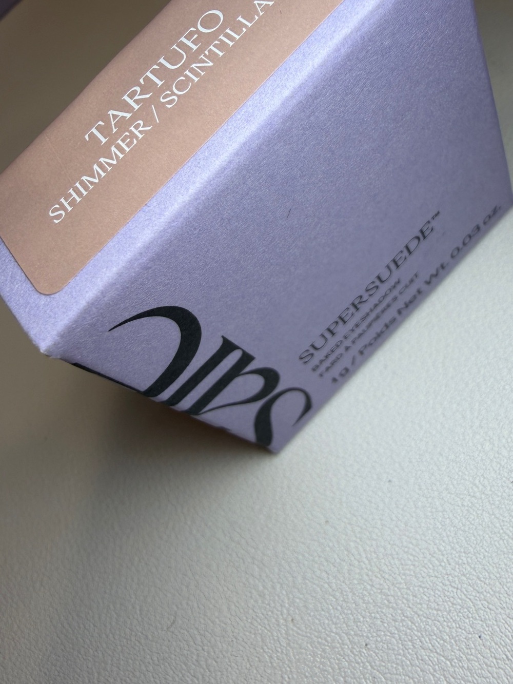 Saie  SUPERSUEDE Baked Eyeshadow tartufo  shimmer scintillant 1g/0.03 oz